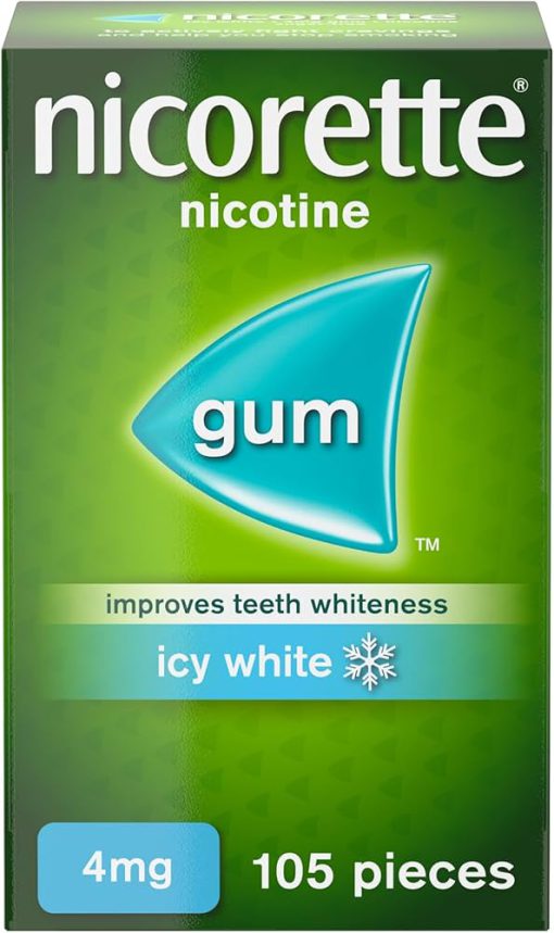 Nicorette Icy White 4mg Gum