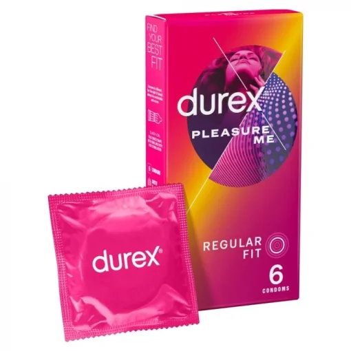 Durex Pleasure Me Condoms - 6 Pack